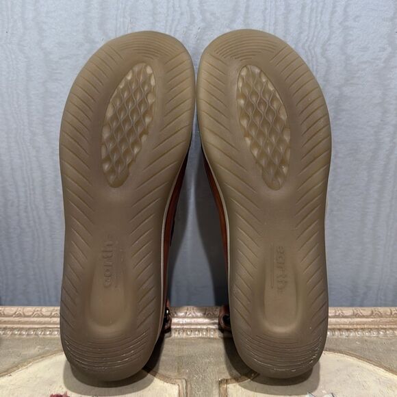 Earth Origins Kara Curie Closed Toe Leather Sandals Brown Women’s Sz 10 - Picture 12 of 13